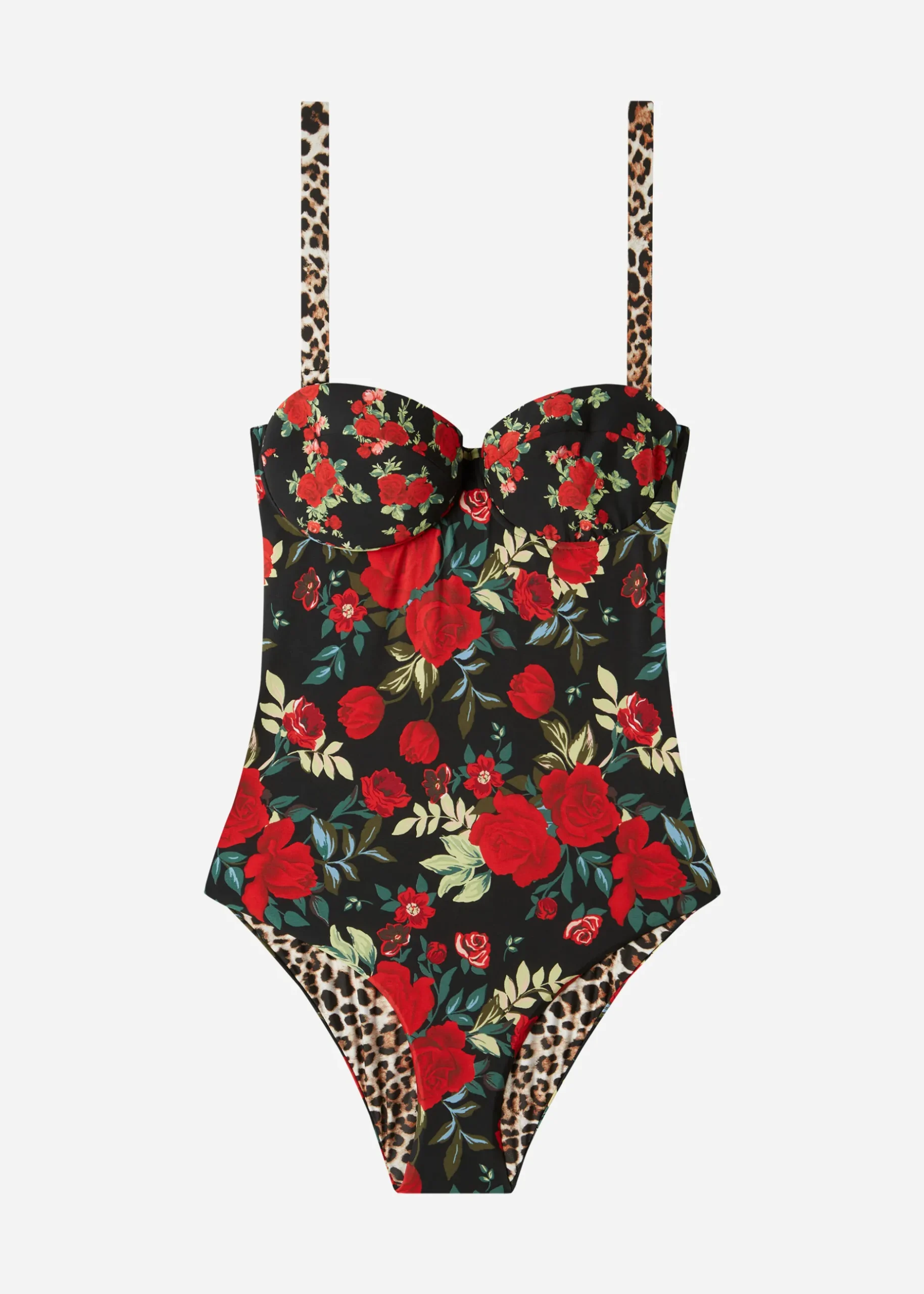 Women Calzedonia Lightly Padded Double Face Swimsuit Nizza