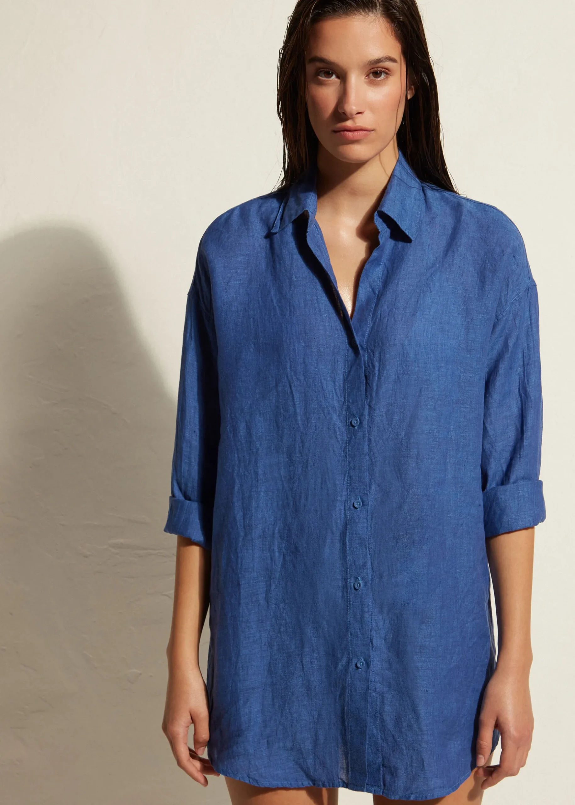 Women Calzedonia Linen Shirt