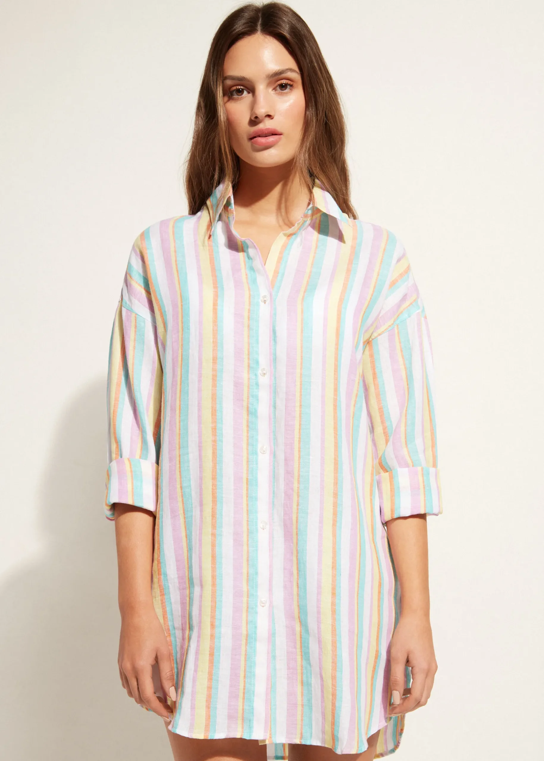 Women Calzedonia Linen Shirt