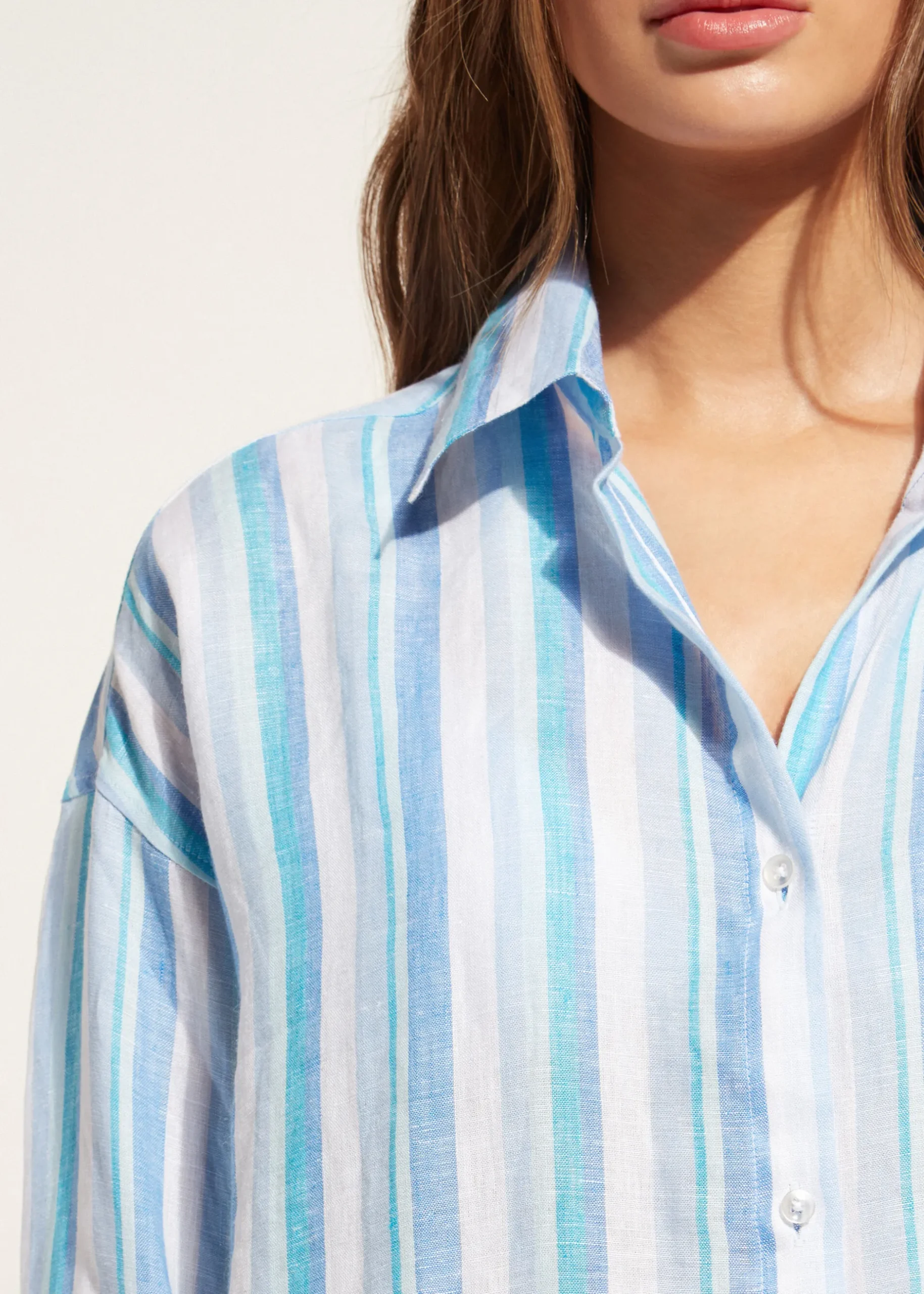 Women Calzedonia Linen Shirt