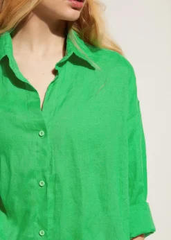 Women Calzedonia Linen Shirt