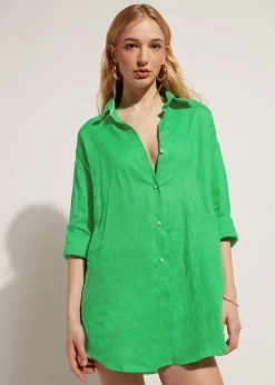 Women Calzedonia Linen Shirt