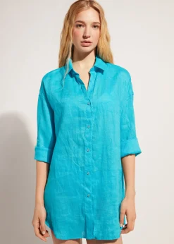 Women Calzedonia Linen Shirt