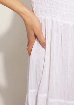 Women Calzedonia Long Dress With Flounced Skirt