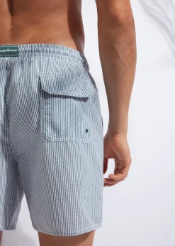 Men Calzedonia Men's Boxer Swim Shorts Formentera