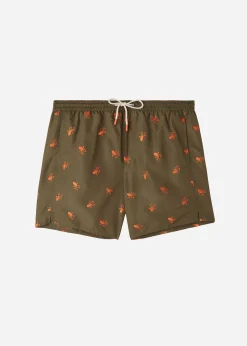 Men Calzedonia Men's Boxer Swim Shorts Formentera