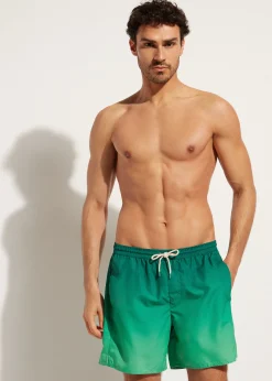 Men Calzedonia Men's Boxer Swim Shorts Formentera