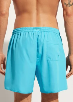 Men Calzedonia Men's Boxer Swim Shorts Formentera Eco