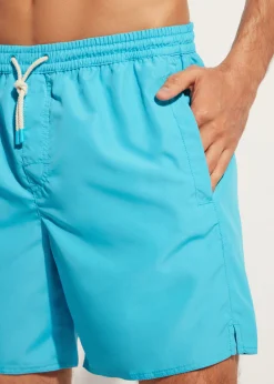 Men Calzedonia Men's Boxer Swim Shorts Formentera Eco