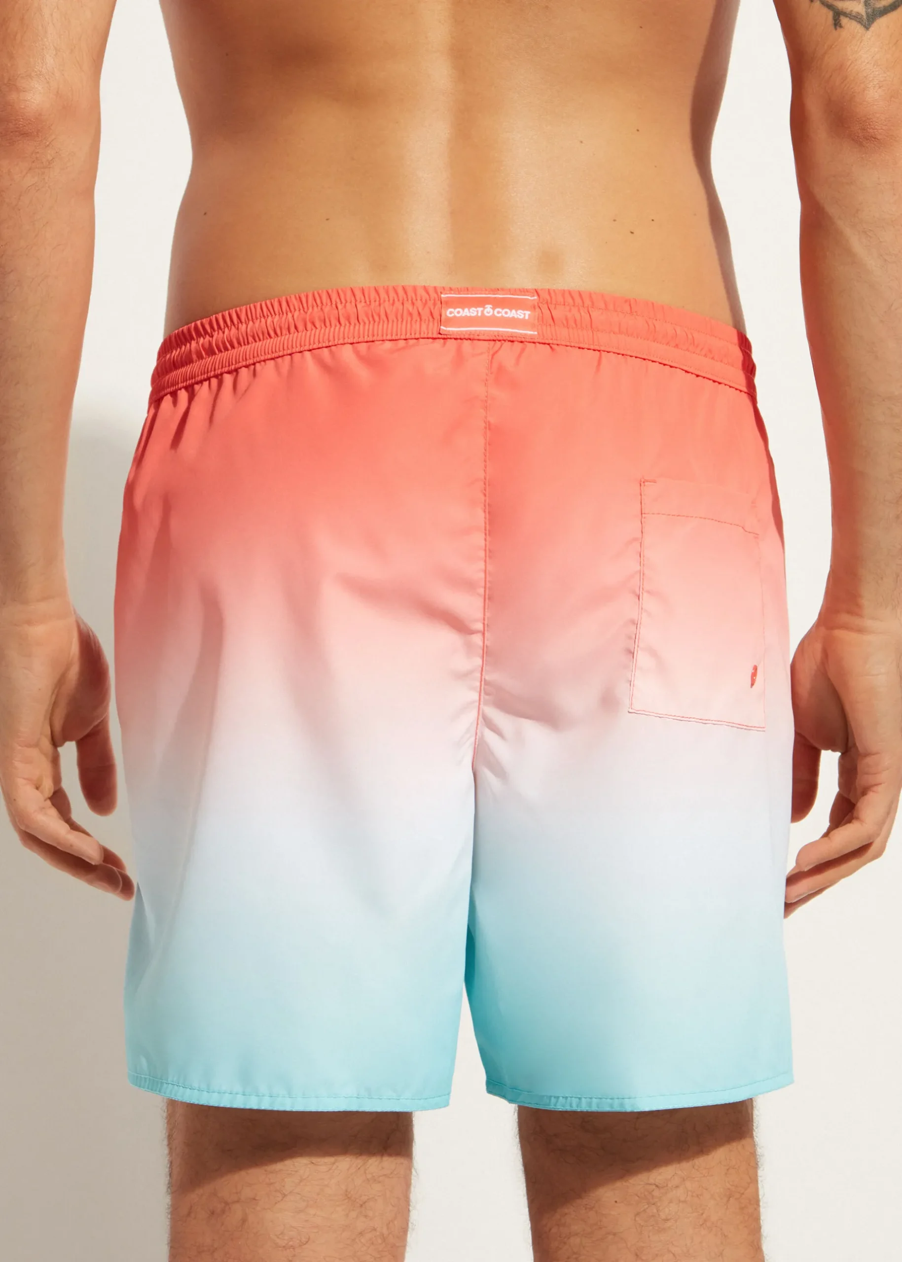 Men Calzedonia Men's Boxer Swim Shorts Formentera