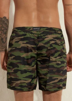 Men Calzedonia Men's Boxer Swim Shorts Formentera