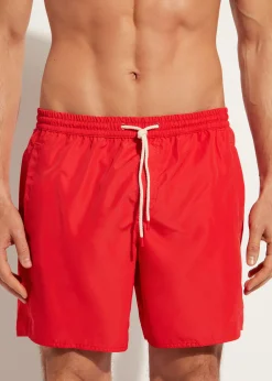 Men Calzedonia Men's Boxer Swim Shorts Formentera Eco