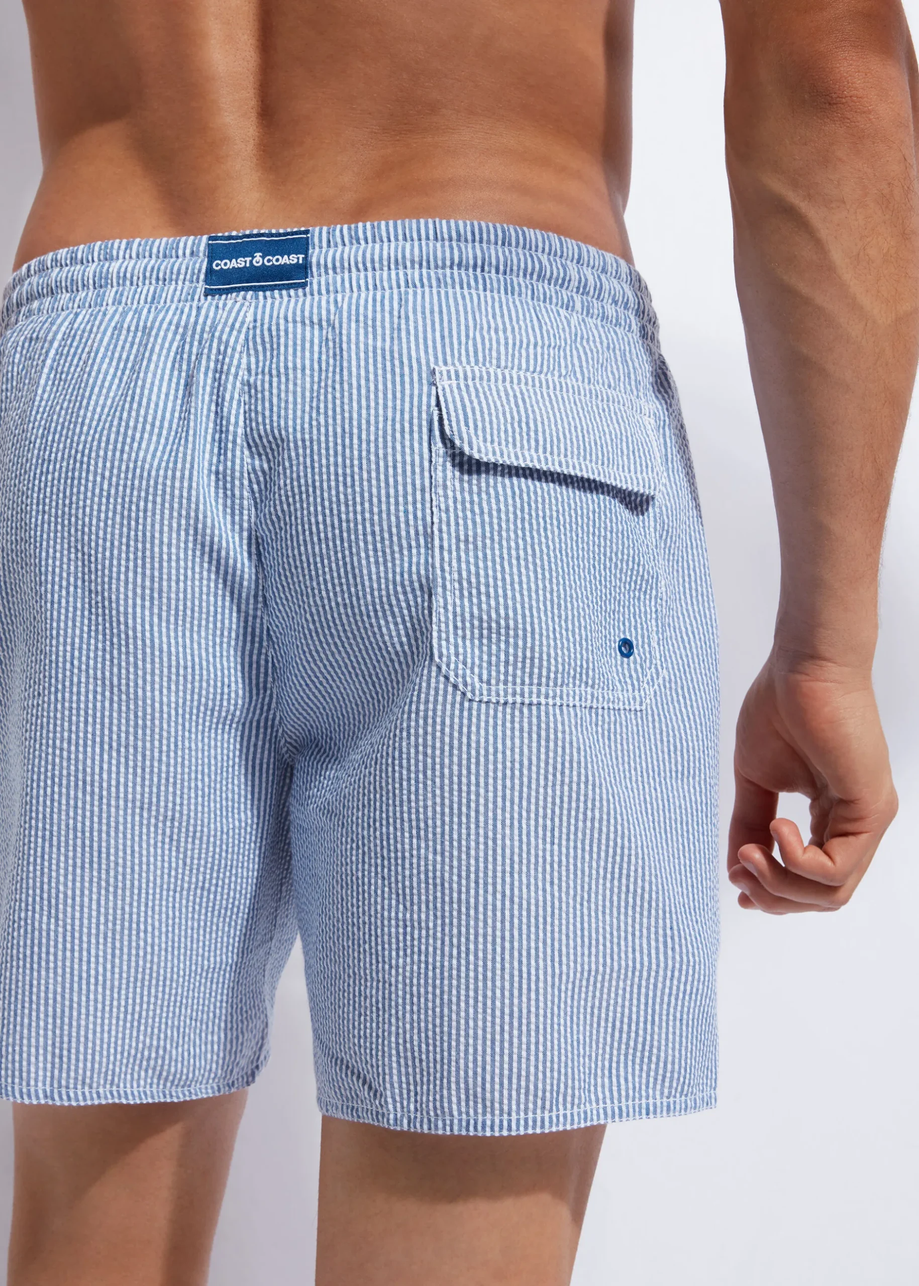 Men Calzedonia Men's Boxer Swim Shorts Formentera