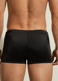 Men Calzedonia Men's Boxer-Style Swim Shorts Panama