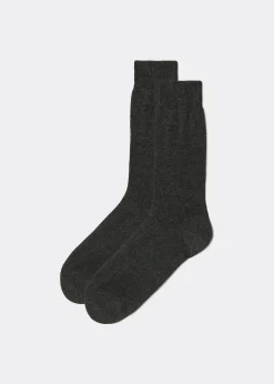Men Calzedonia Men's Crew Socks With Cashmere