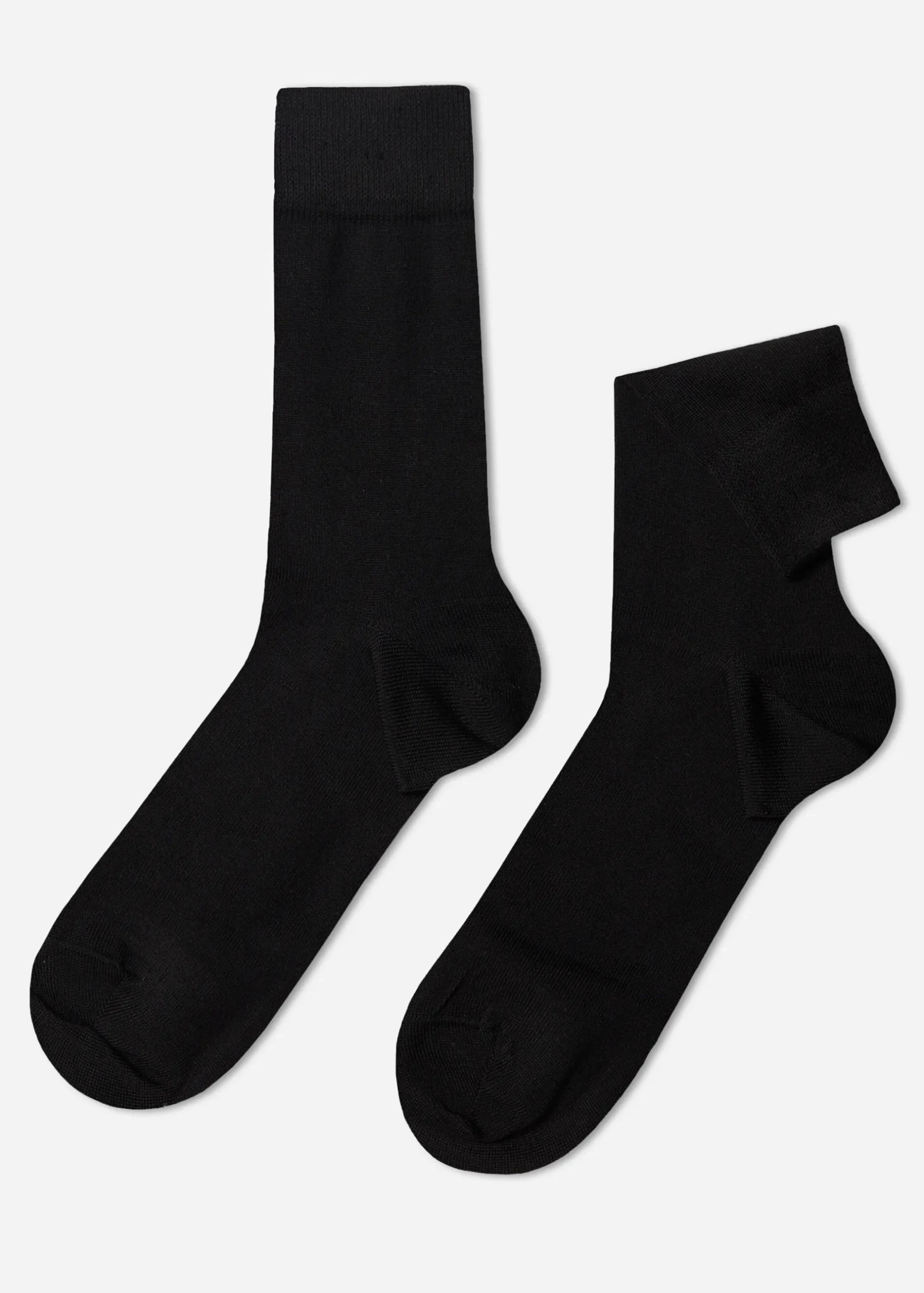 Men Calzedonia Men's Crew Warm Cotton Socks