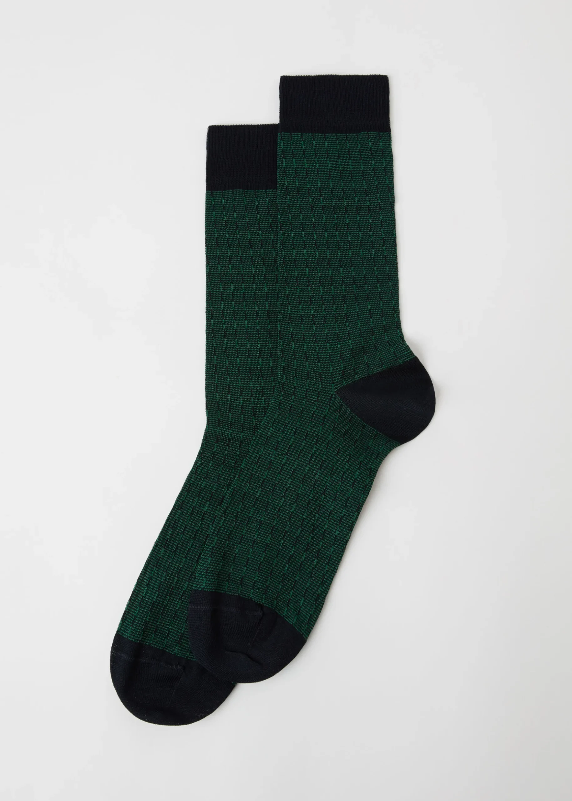 Men Calzedonia Men's Geometric Design Crew Socks