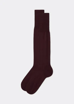 Men Calzedonia Men's Long Lisle Thread Socks