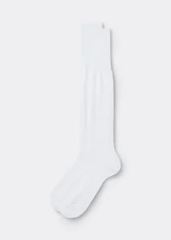 Men Calzedonia Men's Long Lisle Thread Socks