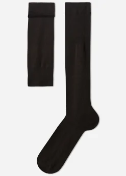 Men Calzedonia Men's Long Socks With Cashmere