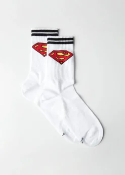 Men Calzedonia Men's Superman Crew Socks