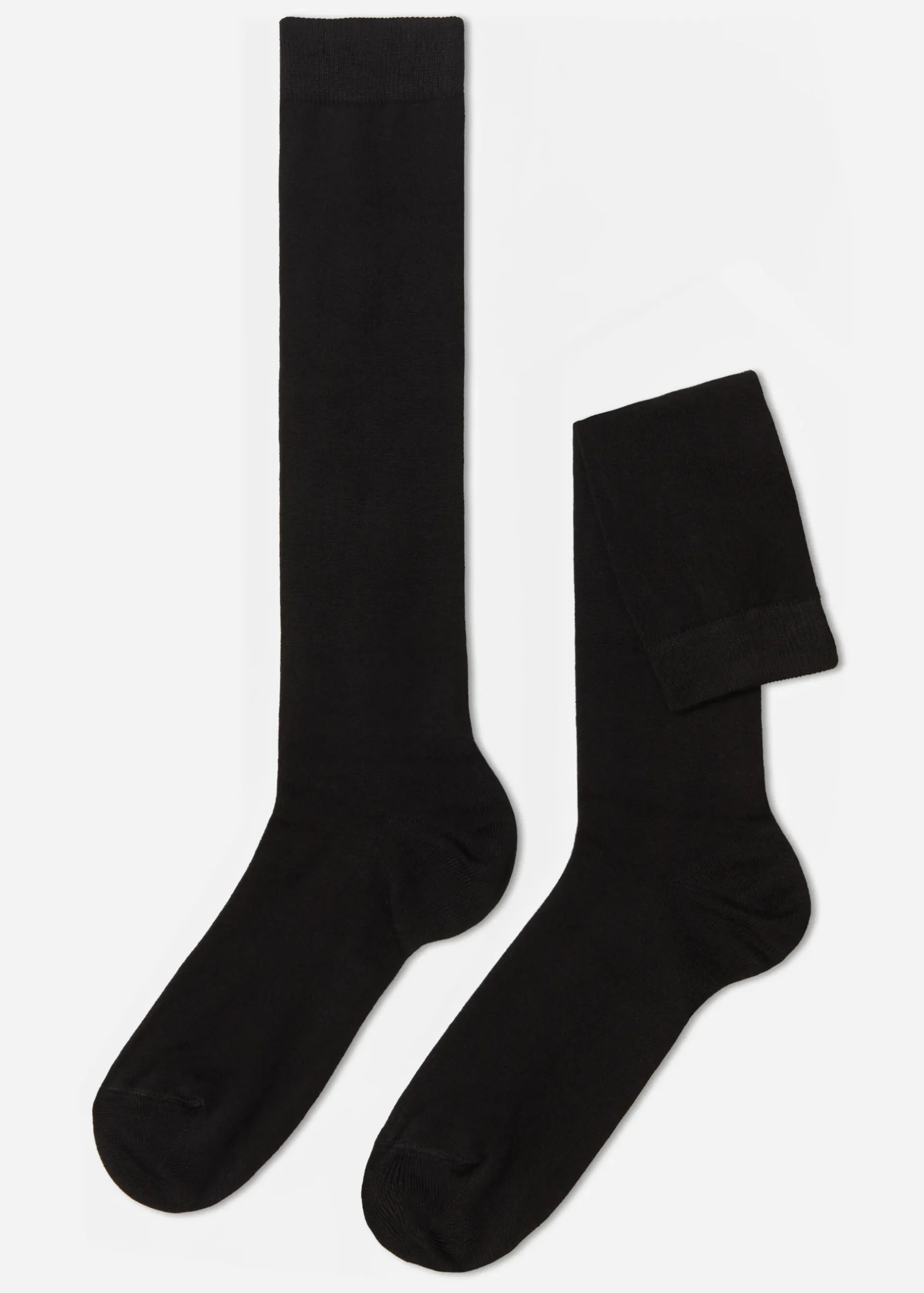 Men Calzedonia Men's Warm Cotton Long Socks