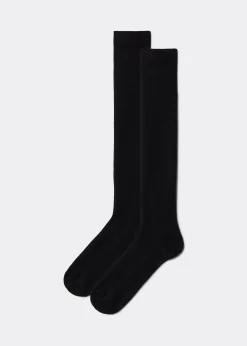 Men Calzedonia Men's Wool And Cotton Long Socks