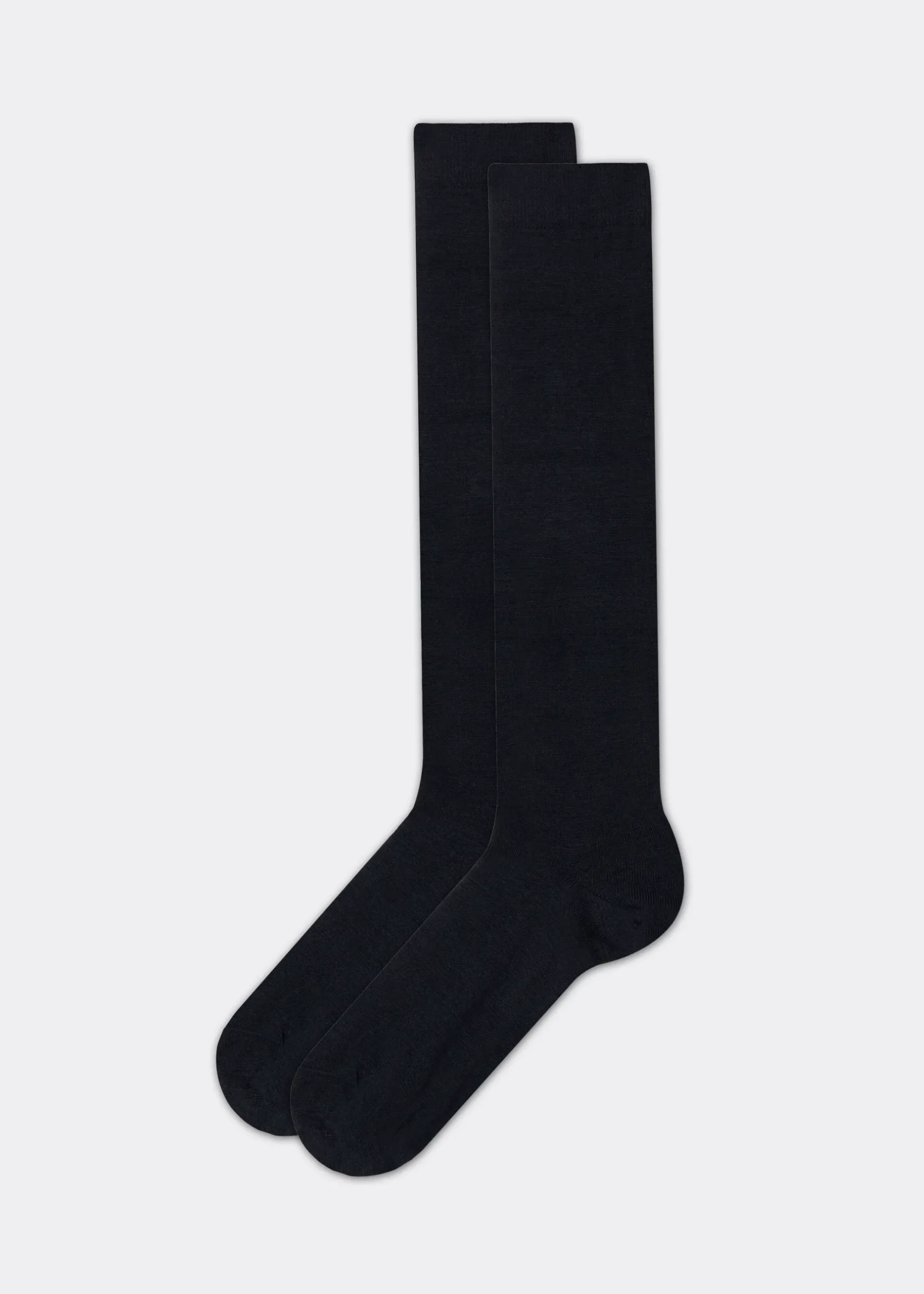 Men Calzedonia Men's Wool And Cotton Long Socks