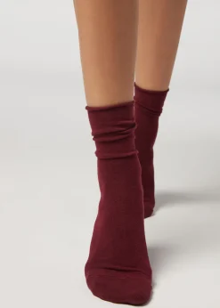 Women Calzedonia Non-Elastic Cotton Ankle Socks