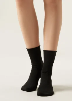 Women Calzedonia Non-Elastic Cotton Ankle Socks