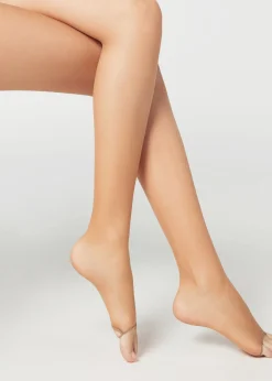 Women Calzedonia Open Toe Sheer Tights