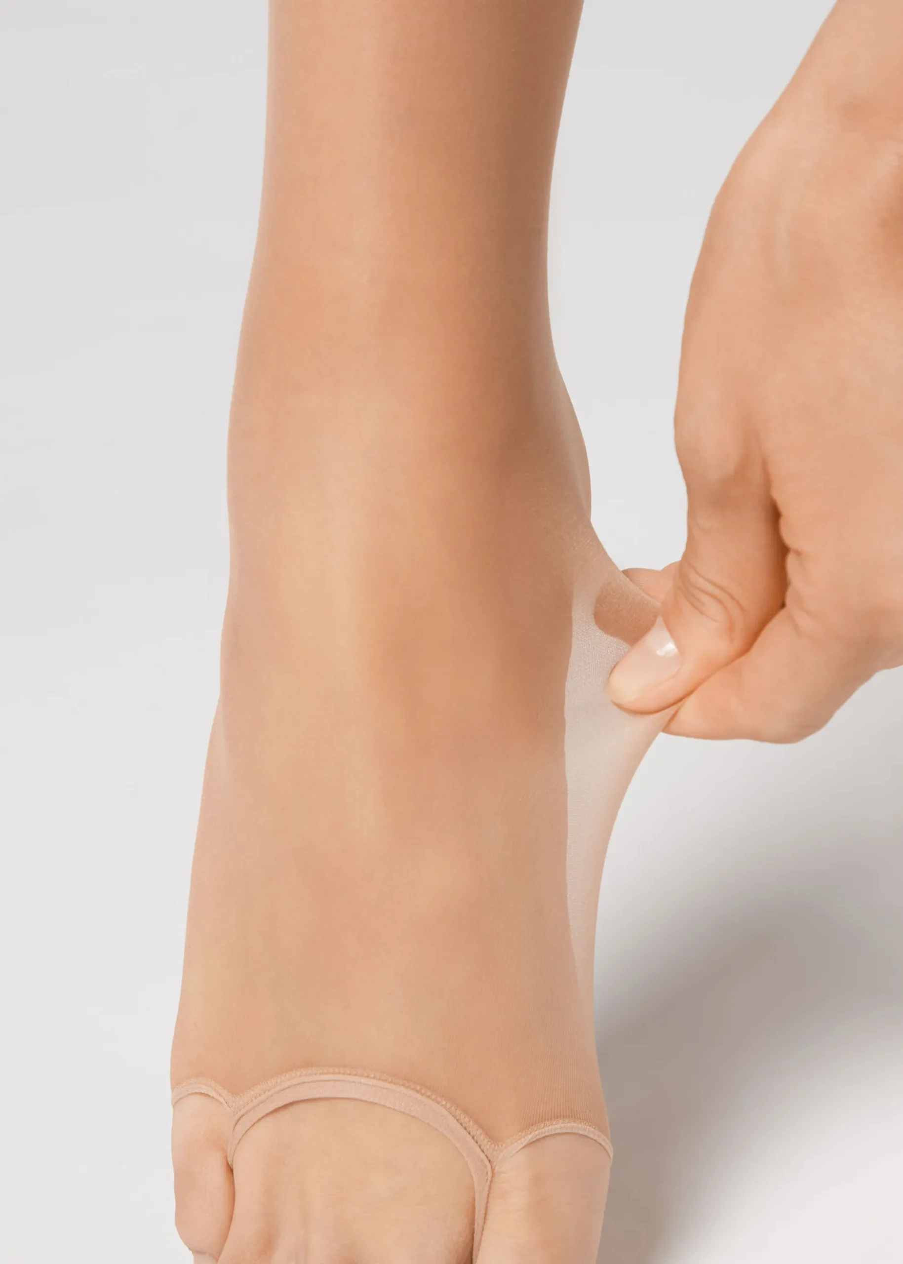 Women Calzedonia Open Toe Sheer Tights