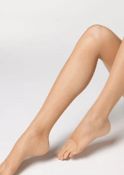 Women Calzedonia Open Toe Sheer Tights