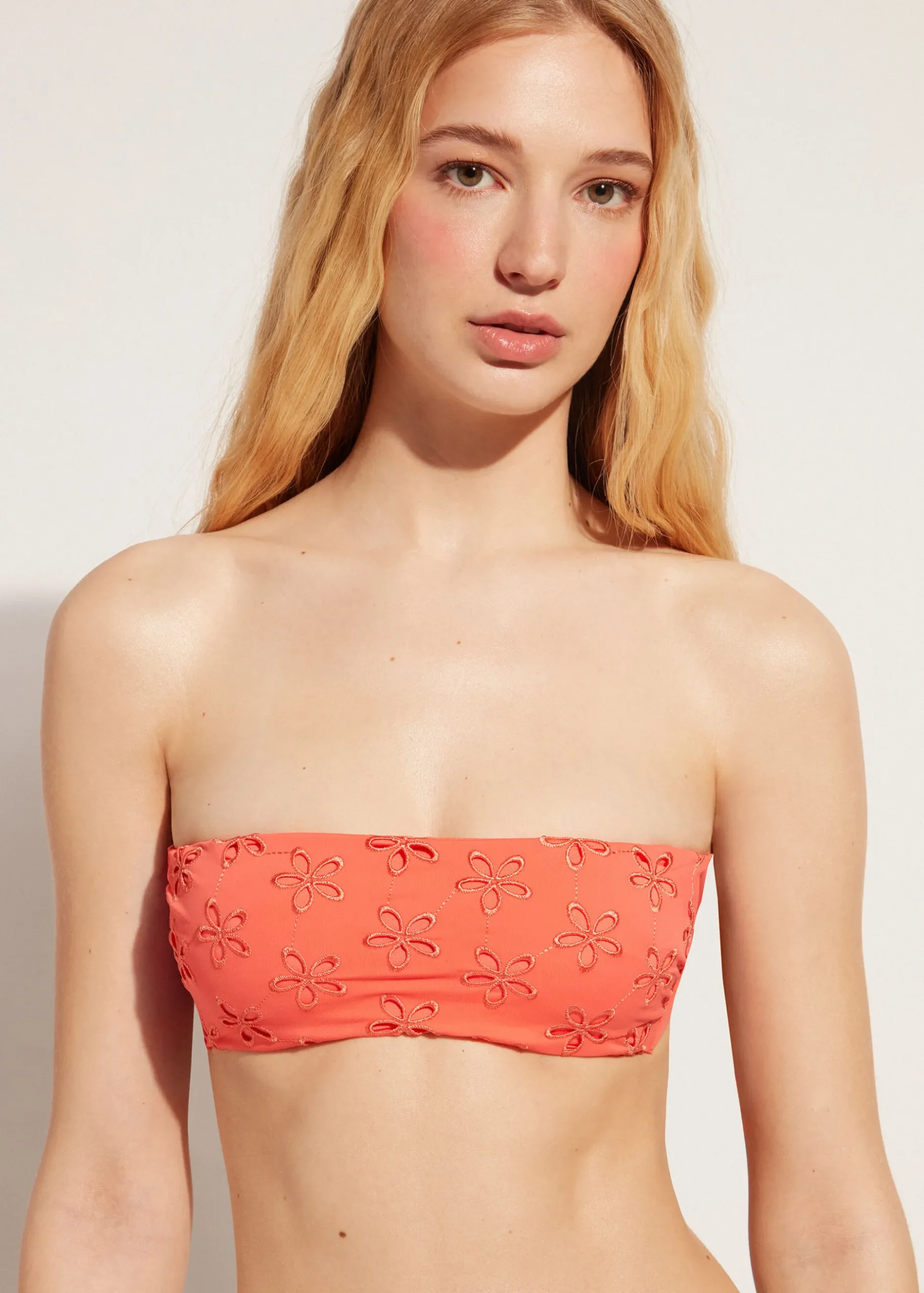 Women Calzedonia Padded Bandeau Bikini Top Corfu