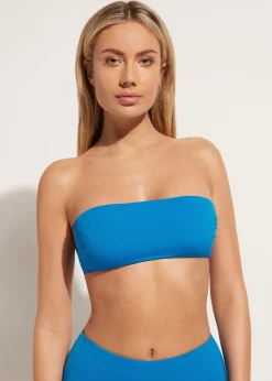 Women Calzedonia Padded Bandeau Bikini Top Indonesia