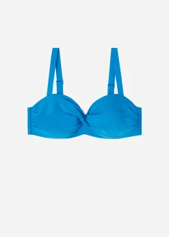 Women Calzedonia Padded Bandeau Bikini Top Indonesia