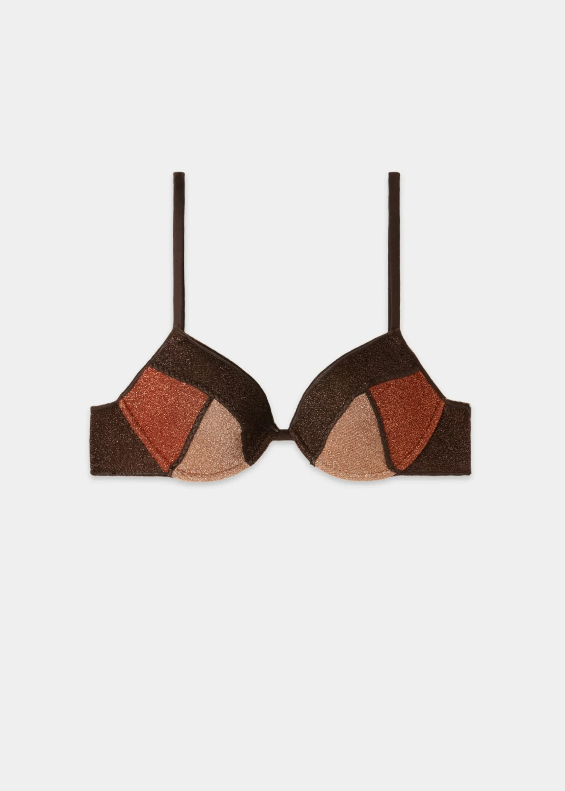 Women Calzedonia Padded Push-Up Bikini Top Lisbona