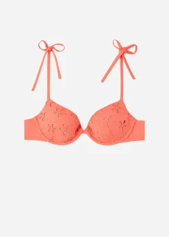 Women Calzedonia Padded Push-Up Bikini Top Corfu