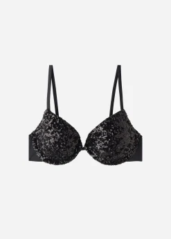 Women Calzedonia Padded Push-Up Bikini Top Cannes