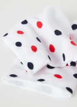 Women Calzedonia Polka Dot Pattern Short Socks