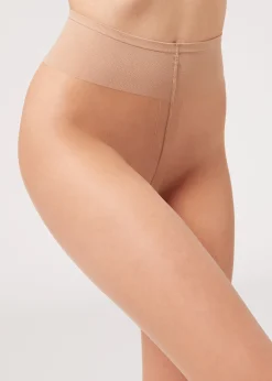 Women Calzedonia Premium Matt Second Skin 15 Denier Tights