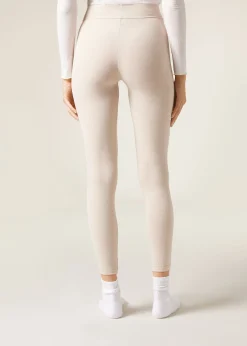 Women Calzedonia Ribbed Leggings With Cashmere