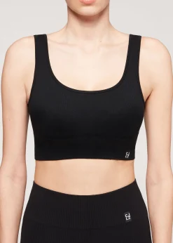 Women Calzedonia Ribbed Seamless Sport Top