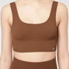 Women Calzedonia Ribbed Seamless Sport Top
