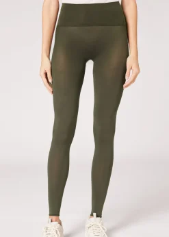 Women Calzedonia Seamless 50 Denier Leggings