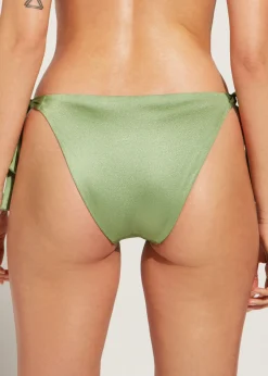 Women Calzedonia Sequin Bow Bikini Bottoms Cannes