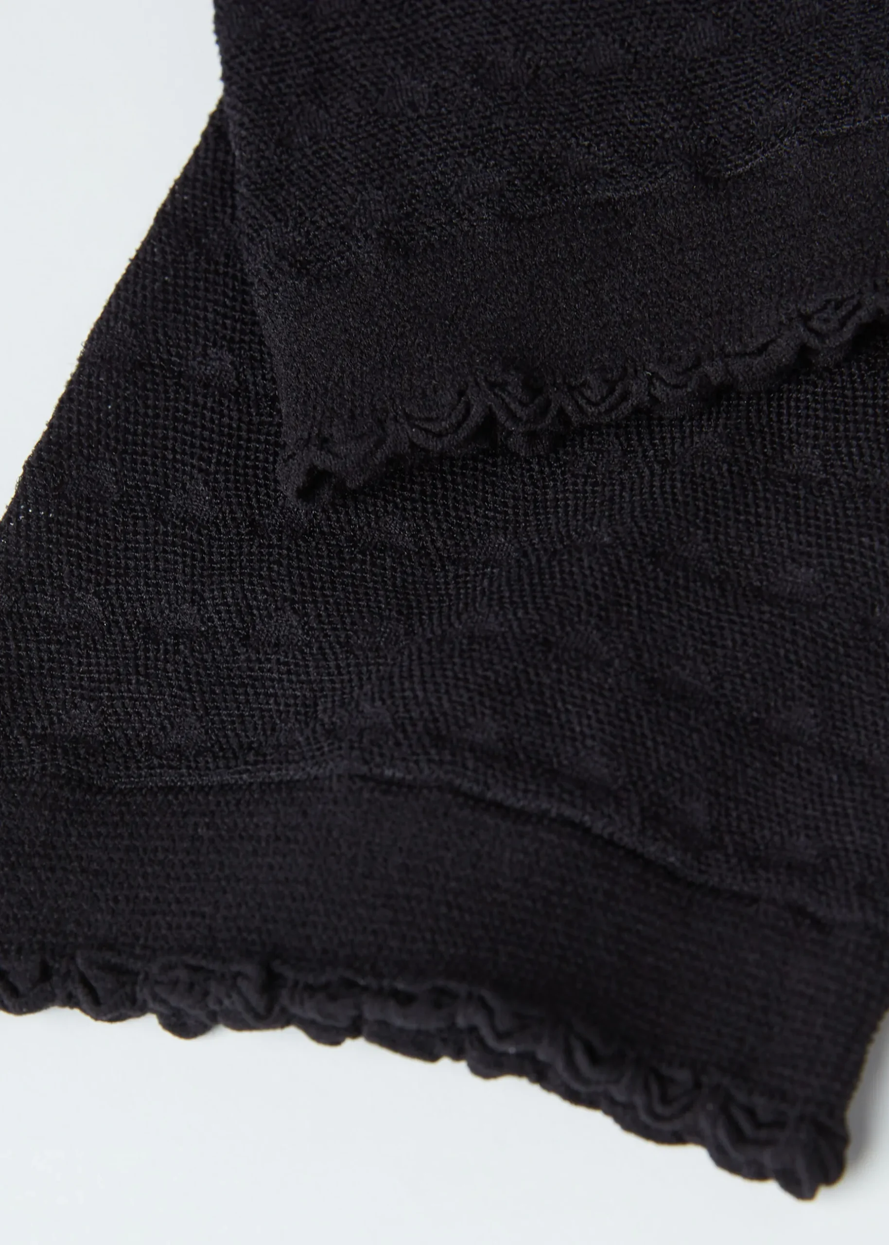 Women Calzedonia Short Heart Motif Mesh Socks