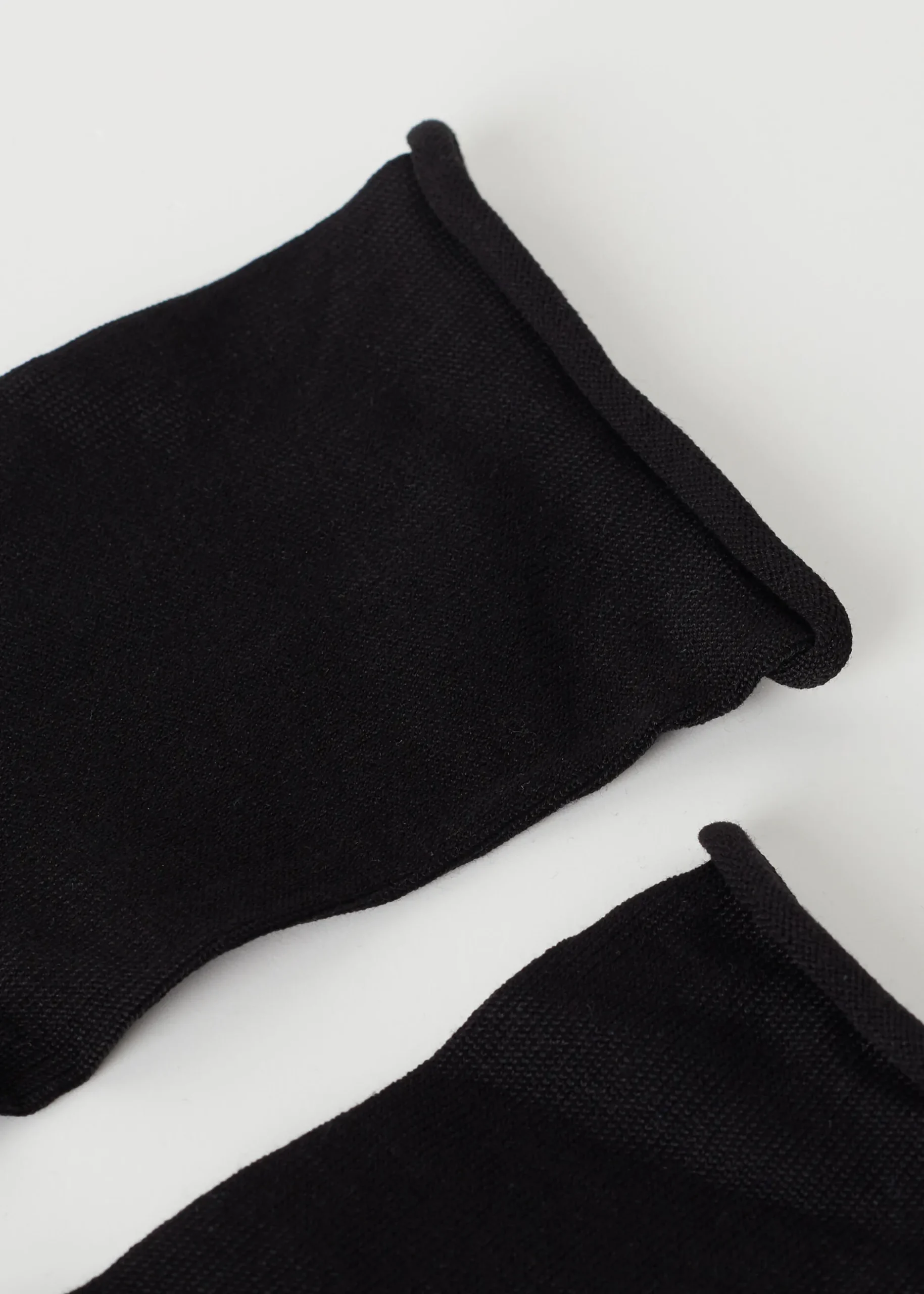 Women Calzedonia Short Lisle Socks With Raw Cut Cuffs