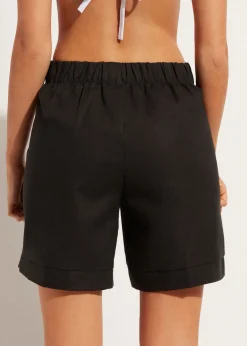 Women Calzedonia Shorts With Linen