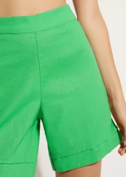 Women Calzedonia Shorts With Linen